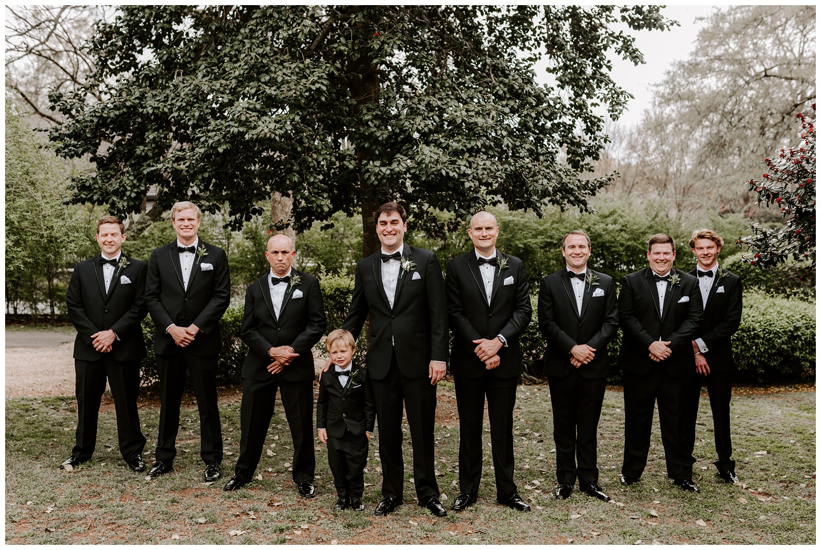 Rich results on Google's SERP when searching for "Groom and Groomsmen style"