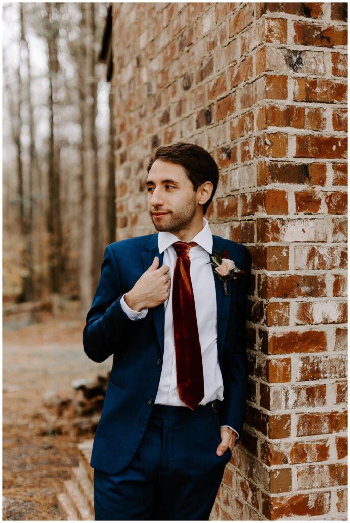 groom at the sixty two in madison, ga